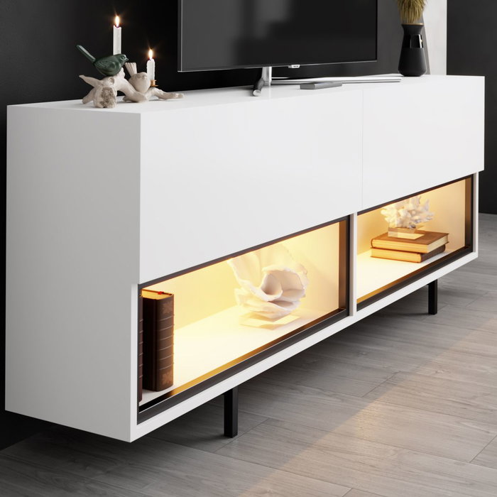 Hanah Home Soporte para TV Ekol Down - White Hanah Home Soporte para TV Ekol Down - White